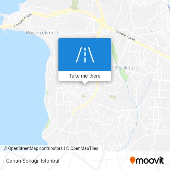 Canan Sokağı map