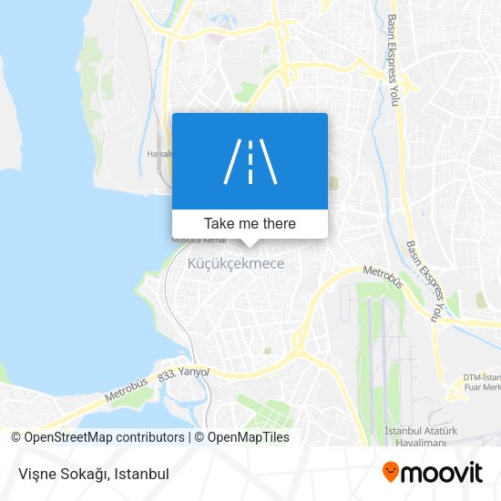 Vişne Sokağı map