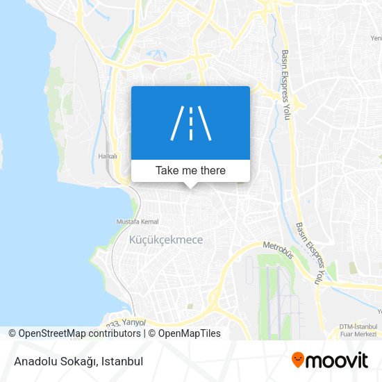 Anadolu Sokağı map