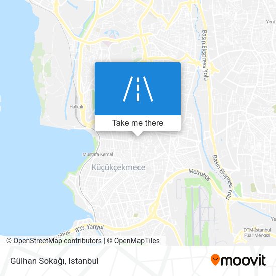 Gülhan Sokağı map