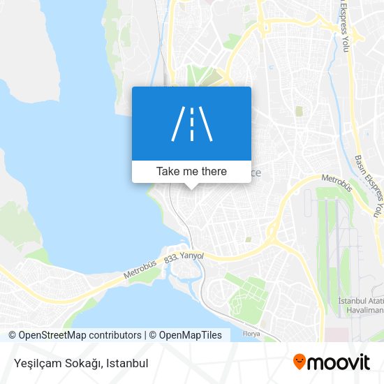 Yeşilçam Sokağı map