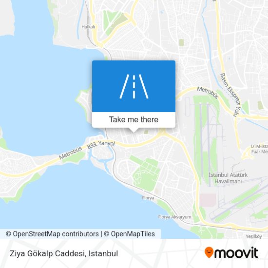 Ziya Gökalp Caddesi map