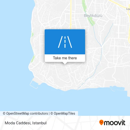 Moda Caddesi map