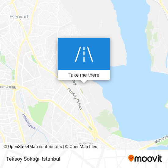 Teksoy Sokağı map