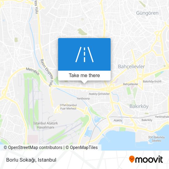 Borlu Sokağı map