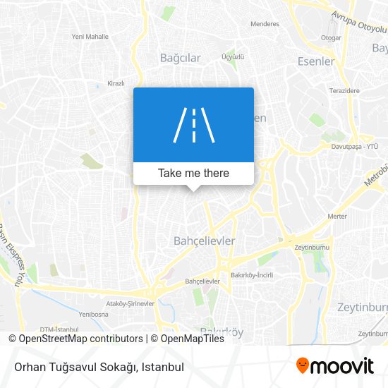 Orhan Tuğsavul Sokağı map