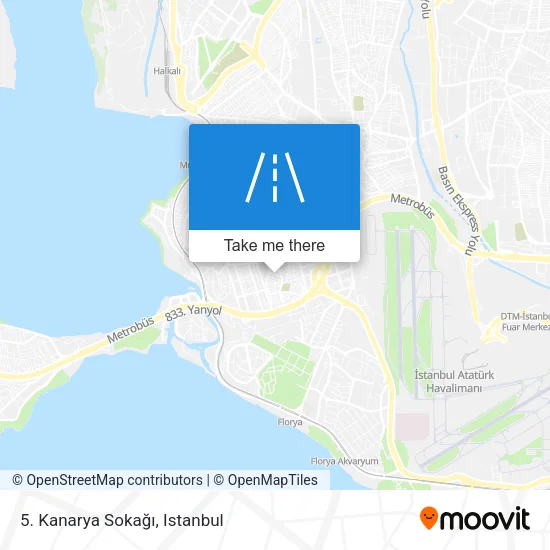 5. Kanarya Sokağı map