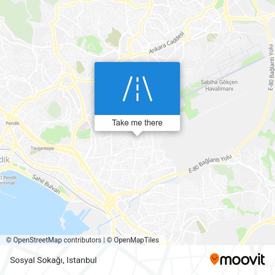 Sosyal Sokağı map