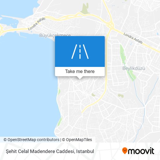 Şehit Celal Madendere Caddesi map