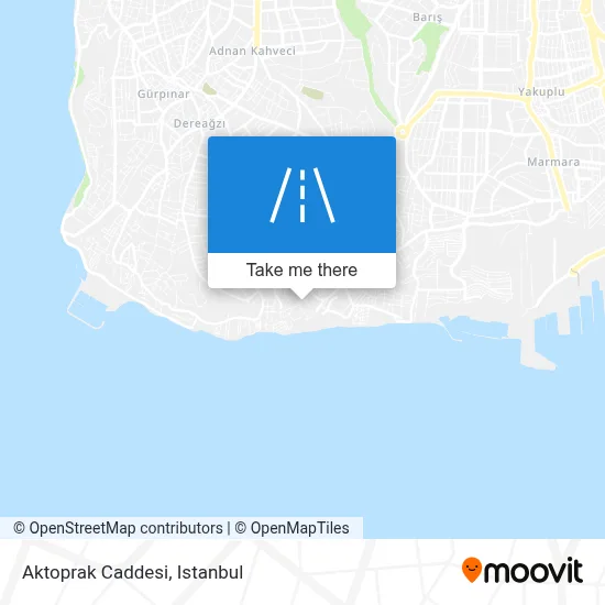 Aktoprak Caddesi map