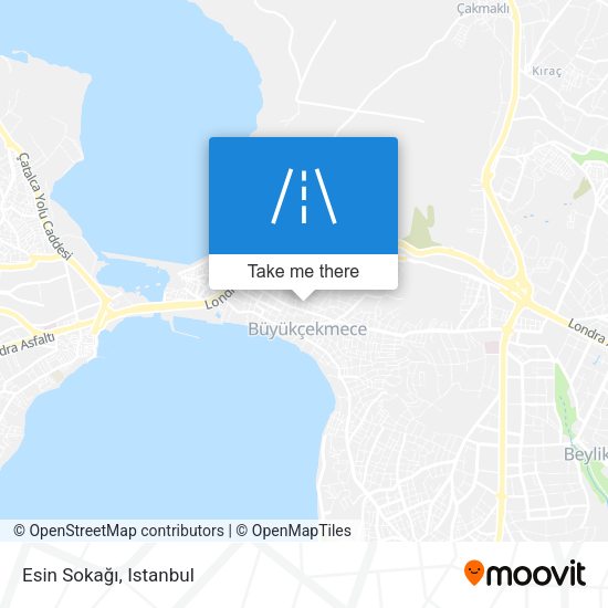 Esin Sokağı map