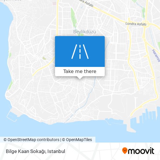 Bilge Kaan Sokağı map