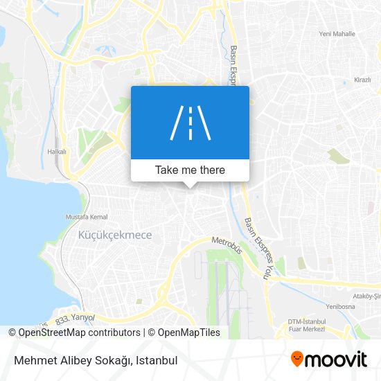 Mehmet Alibey Sokağı map