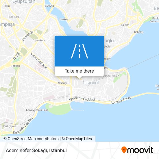 Aceminefer Sokağı map