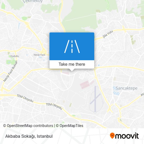 Akbaba Sokağı map