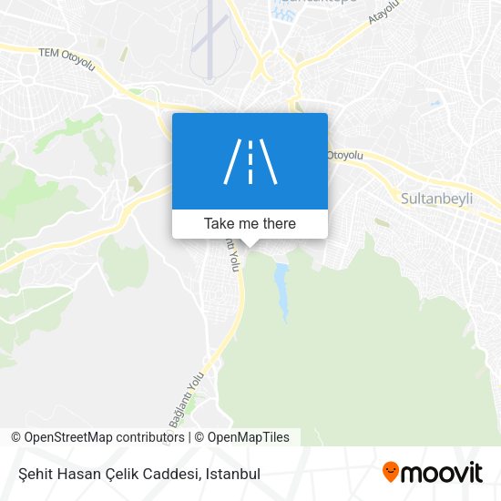Şehit Hasan Çelik Caddesi map