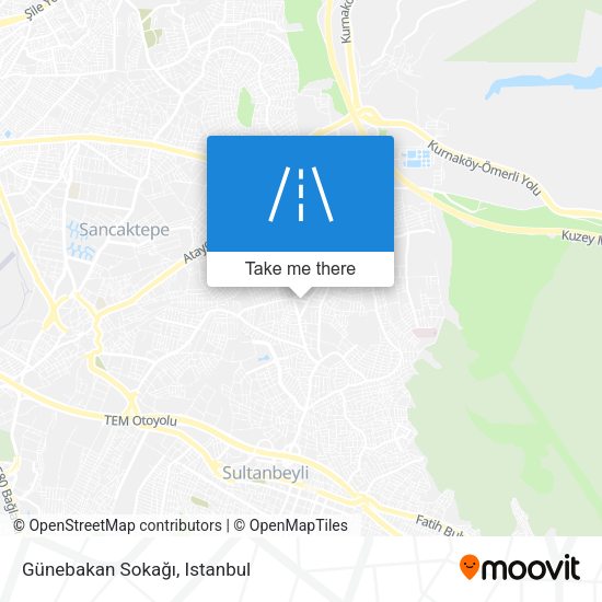 Günebakan Sokağı map