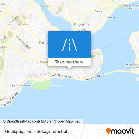 Gedikpaşa Fırını Sokağı map