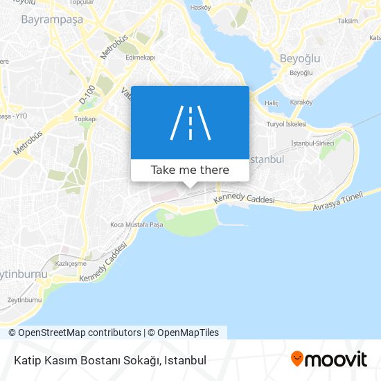 Katip Kasım Bostanı Sokağı map