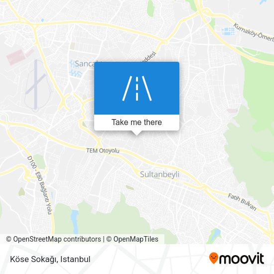 Köse Sokağı map