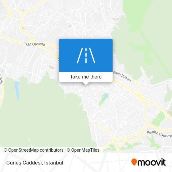 Güneş Caddesi map