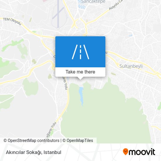 Akıncılar Sokağı map