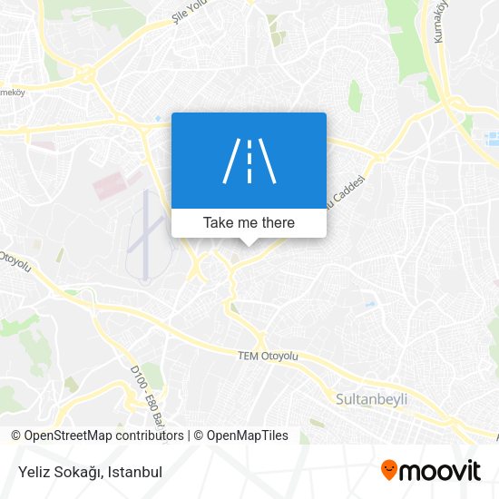 Yeliz Sokağı map