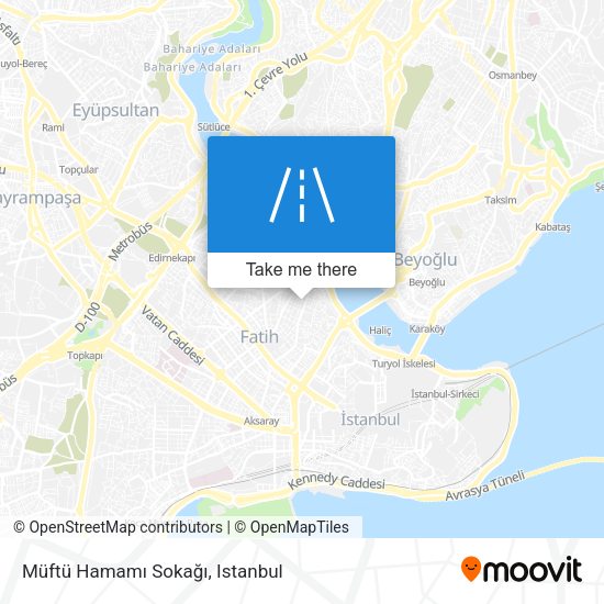 Müftü Hamamı Sokağı map