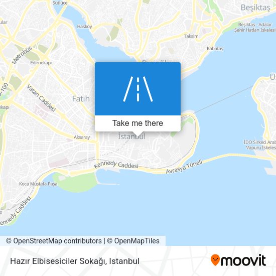 Hazır Elbisesiciler Sokağı map