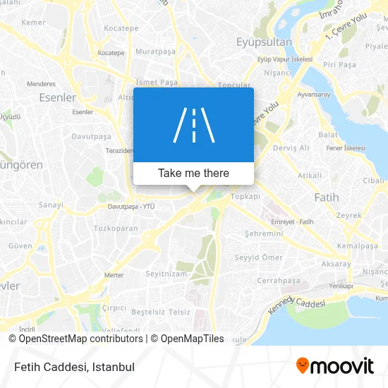 Fetih Caddesi map