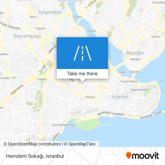 Hemdem Sokağı map