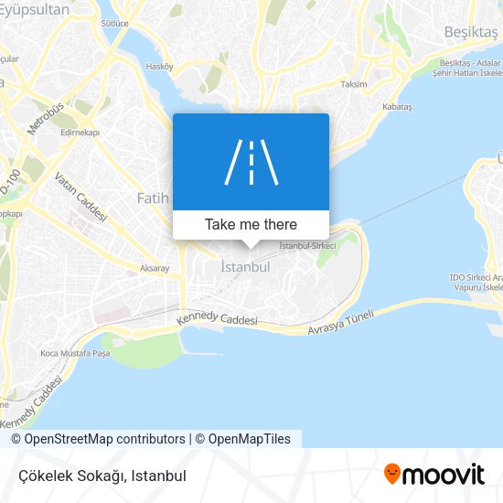 Çökelek Sokağı map