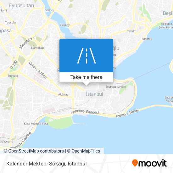 Kalender Mektebi Sokağı map