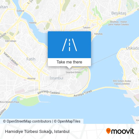 Hamidiye Türbesi Sokağı map