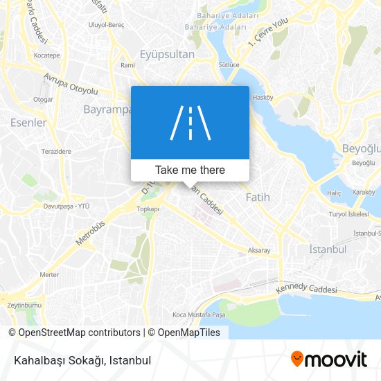 Kahalbaşı Sokağı map
