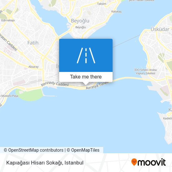 Kapıağası Hisarı Sokağı map