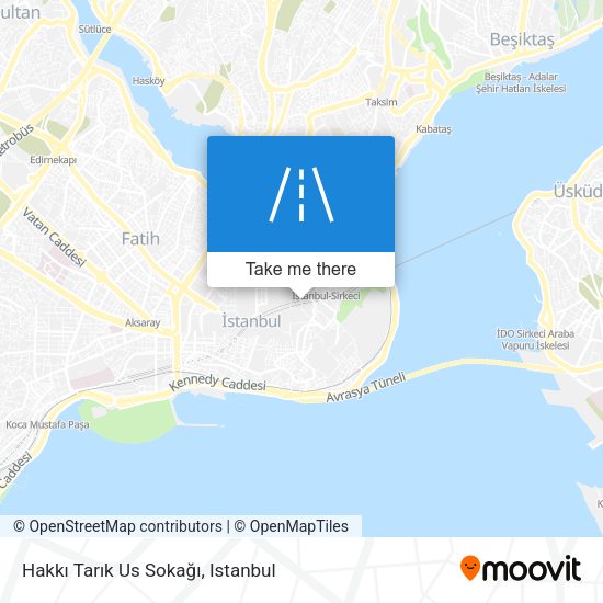 Hakkı Tarık Us Sokağı map
