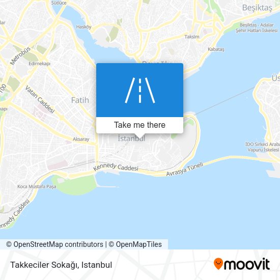 Takkeciler Sokağı map