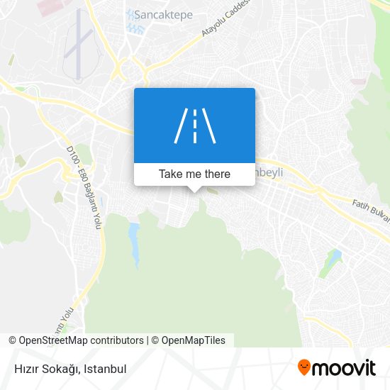 Hızır Sokağı map