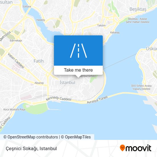 Çeşnici Sokağı map