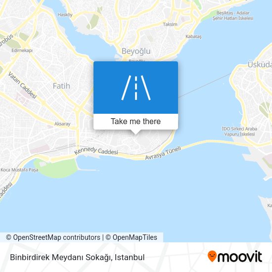 Binbirdirek Meydanı Sokağı map