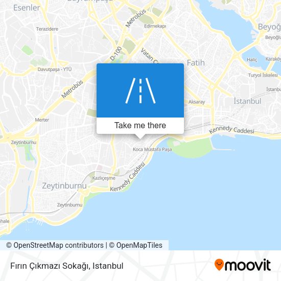 Fırın Çıkmazı Sokağı map