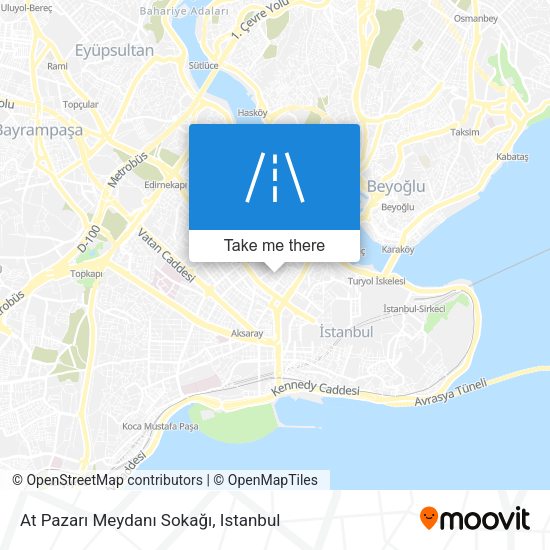 At Pazarı Meydanı Sokağı map