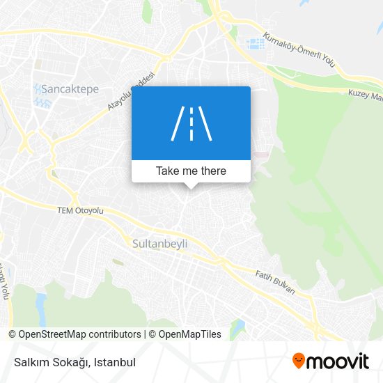 Salkım Sokağı map