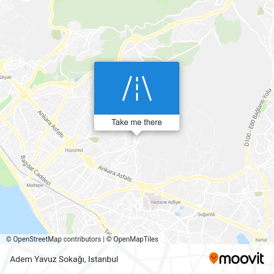 Adem Yavuz Sokağı map