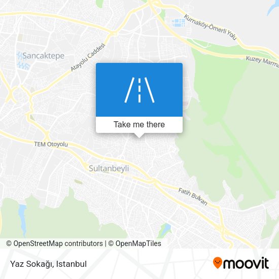 Yaz Sokağı map