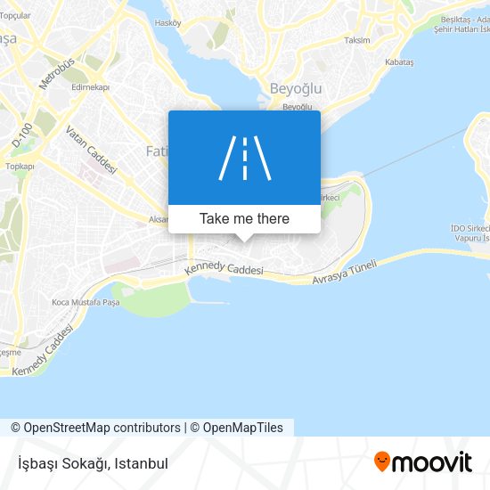 İşbaşı Sokağı map