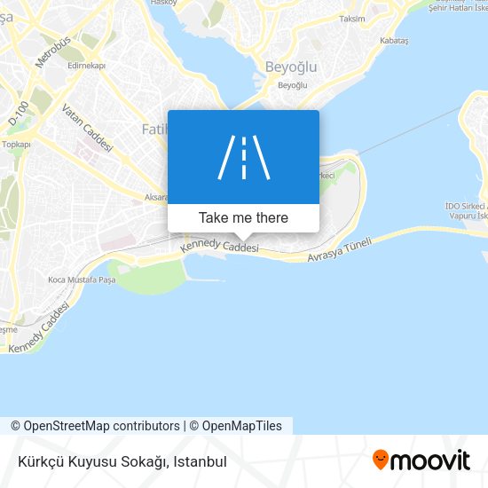 Kürkçü Kuyusu Sokağı map