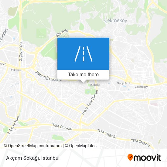 Akçam Sokağı map