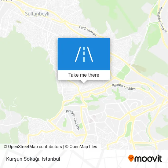 Kurşun Sokağı map
